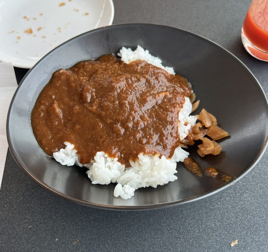 JALのサクララウンジのカレー