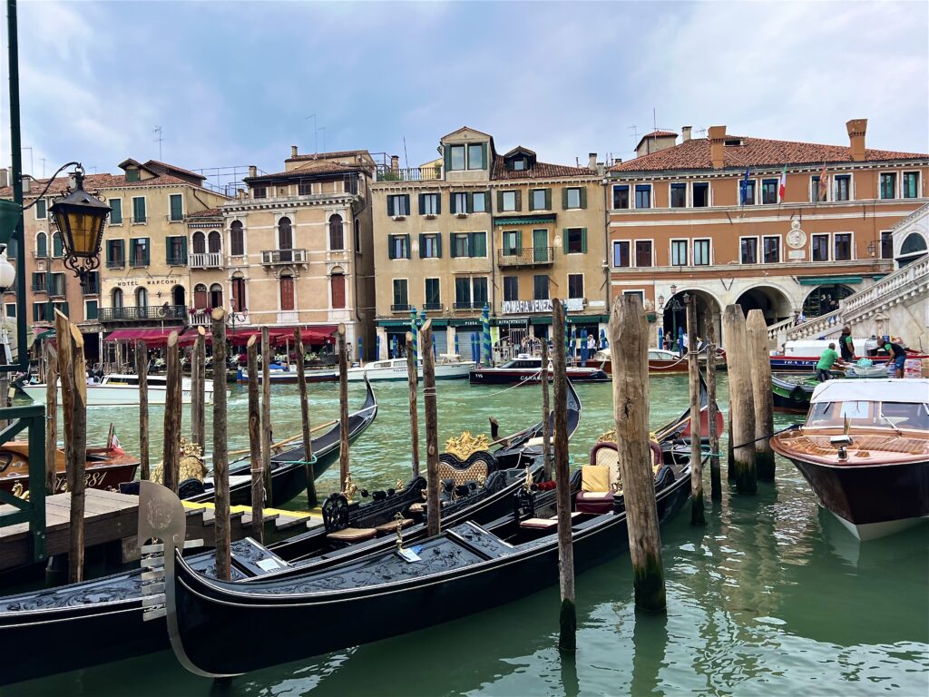 ベネチアのゴンドラ