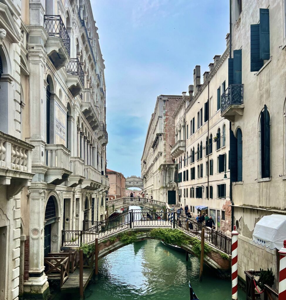 ベネチア散策の景色