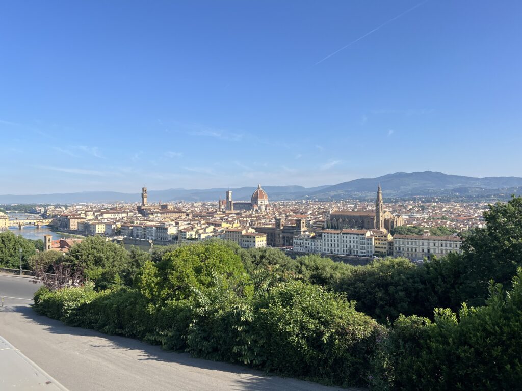 ミケランジェロ広場からの景色