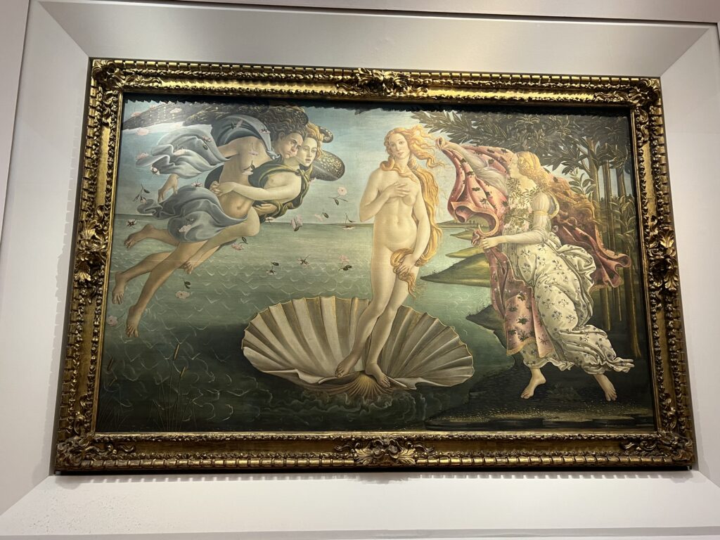 ボッティチェリのヴィーナスの誕生