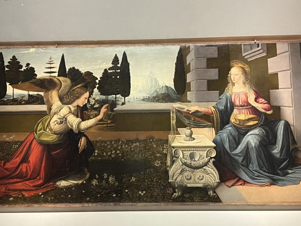 レオナルド・ダ・ヴィンチの受胎告知