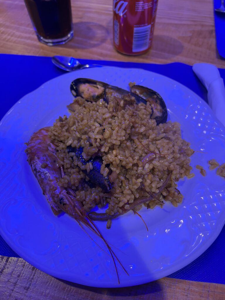 バルセロナの昼食