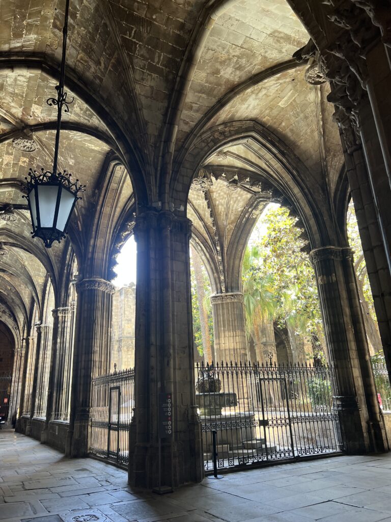 サンタ・エウラリア大聖堂中庭