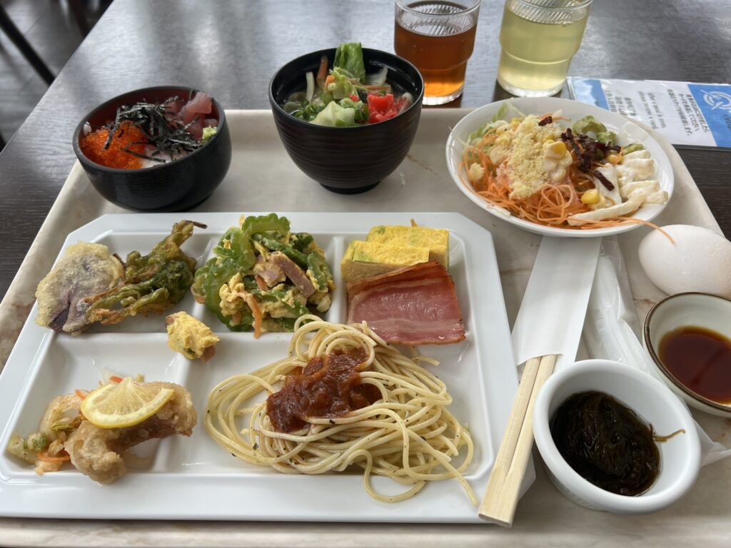 「ロイヤルビューホテル美ら海」朝食ビュッフェ