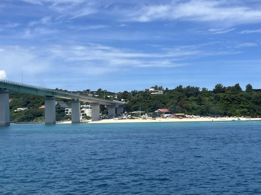 高速船からの景色