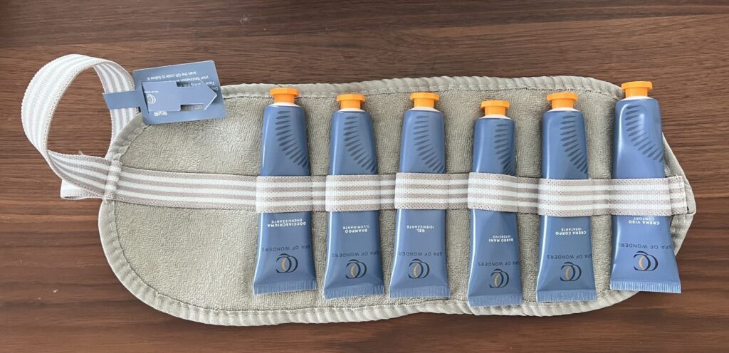 ITAエアウェイズのビジネスクラスのアメニティ