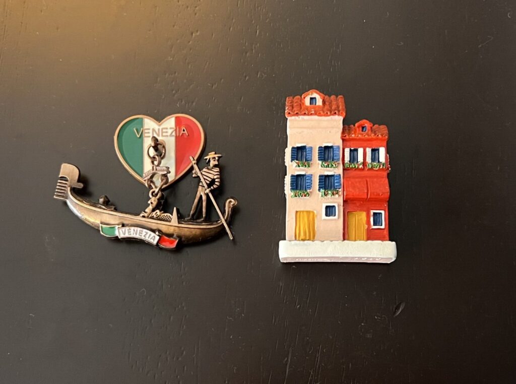 ベネチア土産のマグネット