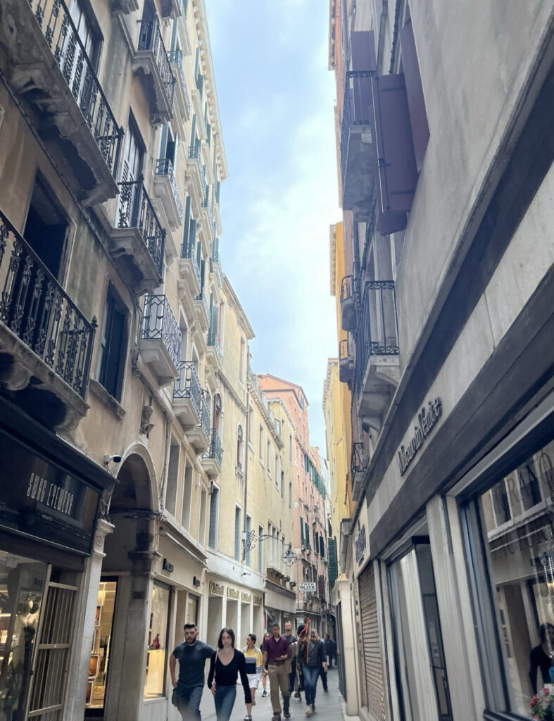 ベネチアの街並み