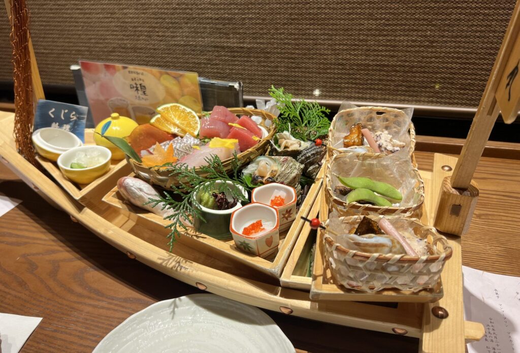 浜千鳥の湯 海舟の夕ご飯