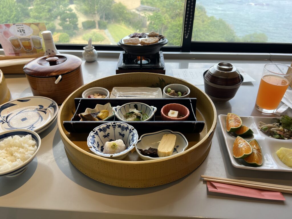 浜千鳥の湯 海舟の朝ご飯