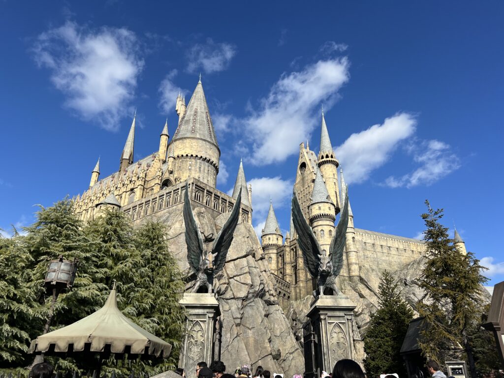 ハリー・ポッターエリアのホグワーツ城