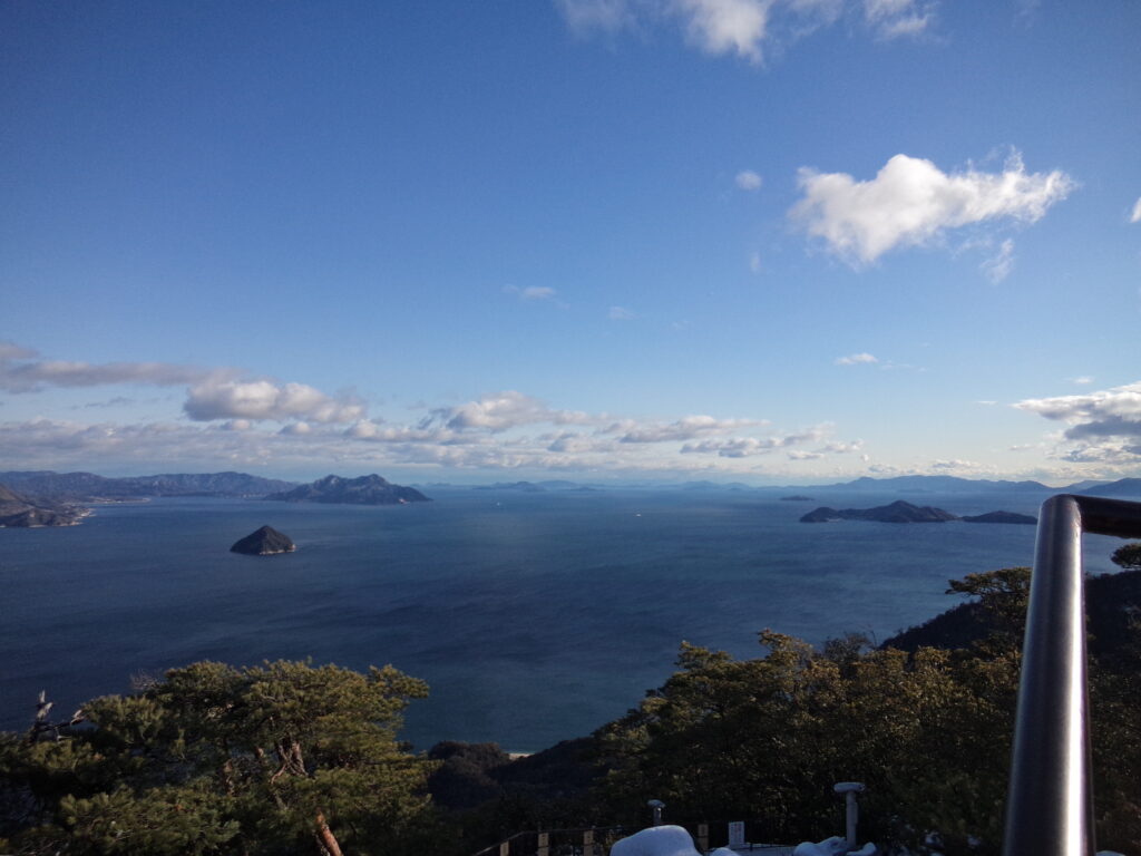 弥山からの景色