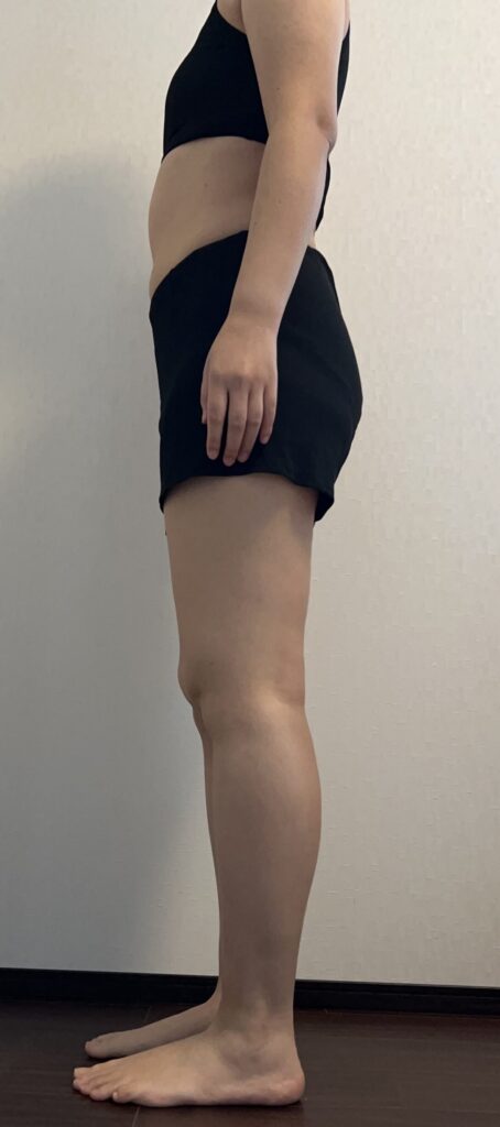 ダイエット開始2か月の体形