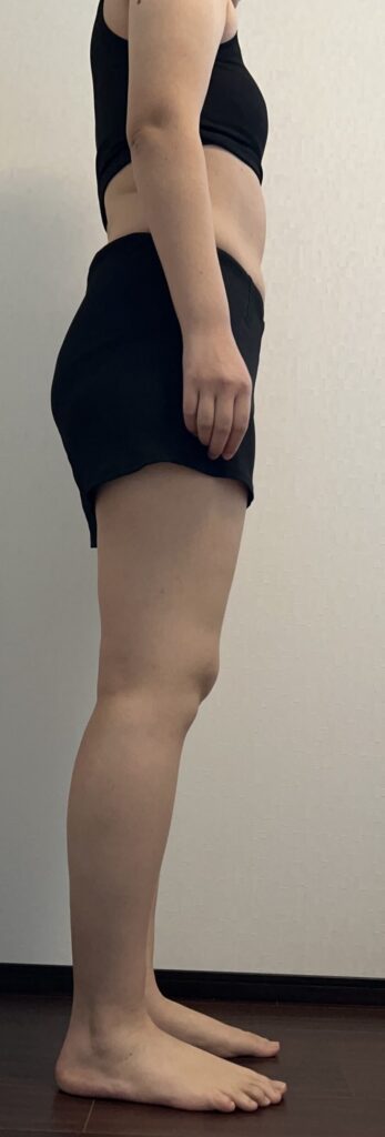 ダイエット開始2か月の体形